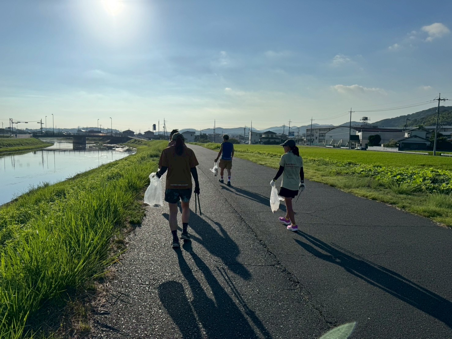 今日はIG岡山のみなさんと一緒に倉敷川をプロギングしました！ー倉敷市での相続の無料相談は相続円満相談室へー