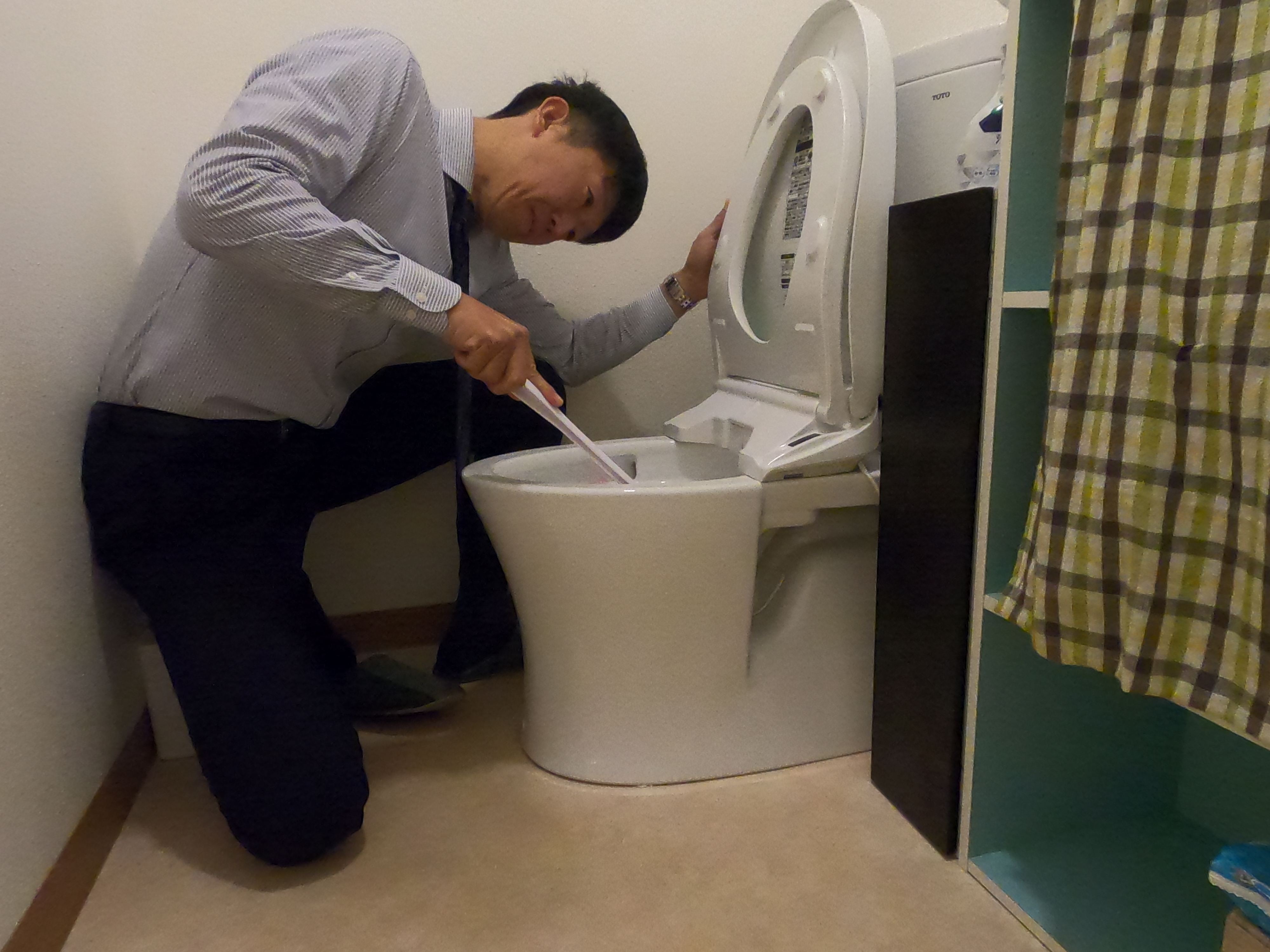 今日も事務所のトイレ掃除から一日の始まりー倉敷や総社で相続の事前準備の案内は相続円満相談室へー